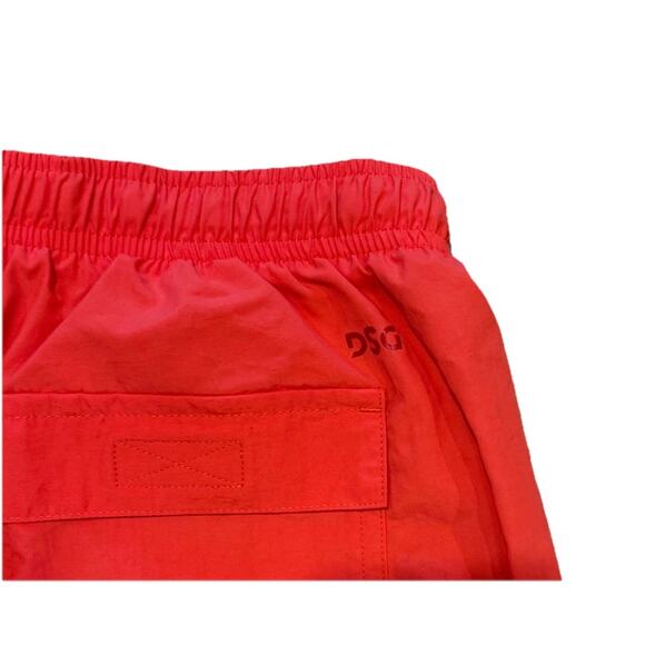 DSG Men’s Red REC Shorts S Water-Repellent Swim Trunks Gym Beach Quick Dry NWT - Picture 6 of 8